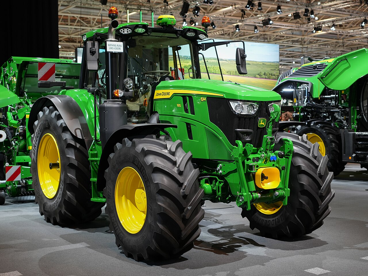 John Deere 6M 185 på Agritechnica 2025.