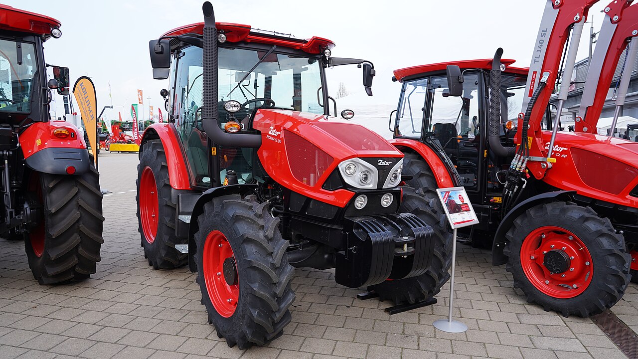 Zetor Proxima CL 100 på agra 2022; familjereferens, inte foto av CL 110.